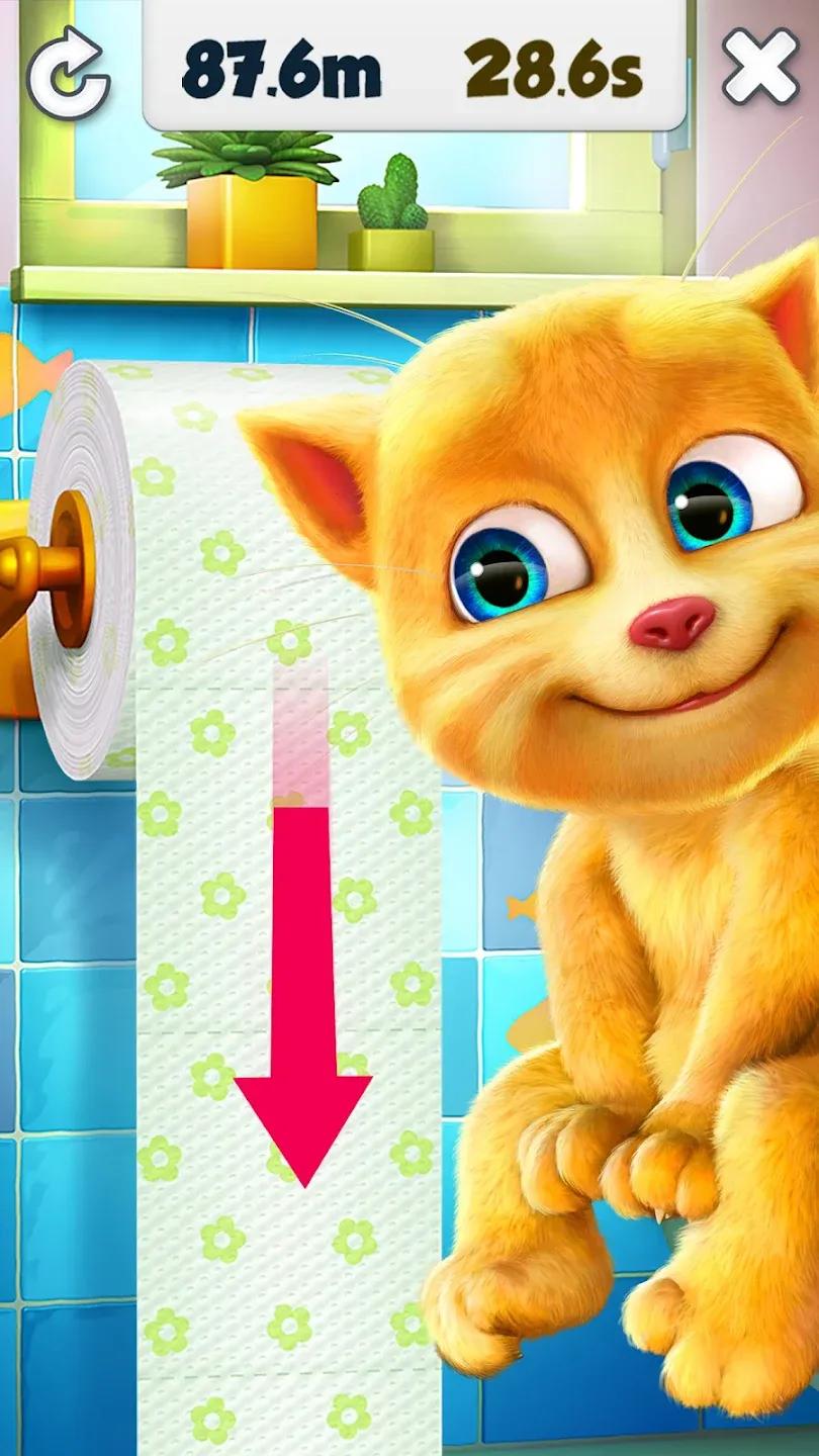 Говорящий Джинджер v3.4.1.229 APK Мод (Всё открыто) Screenshot 2