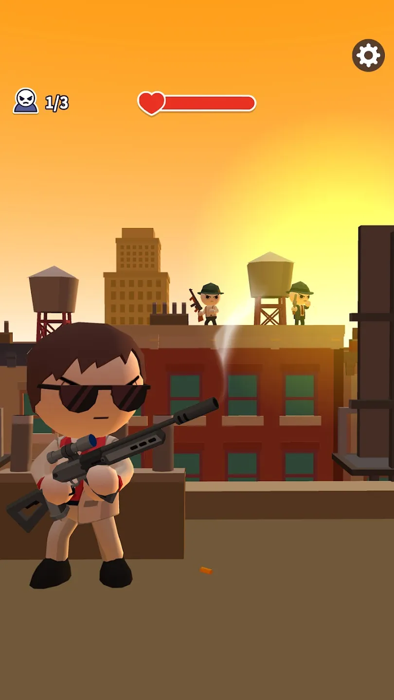 Mafia Sniper: Снайпер-шутер 3D [мод: много денег] Screenshot 1