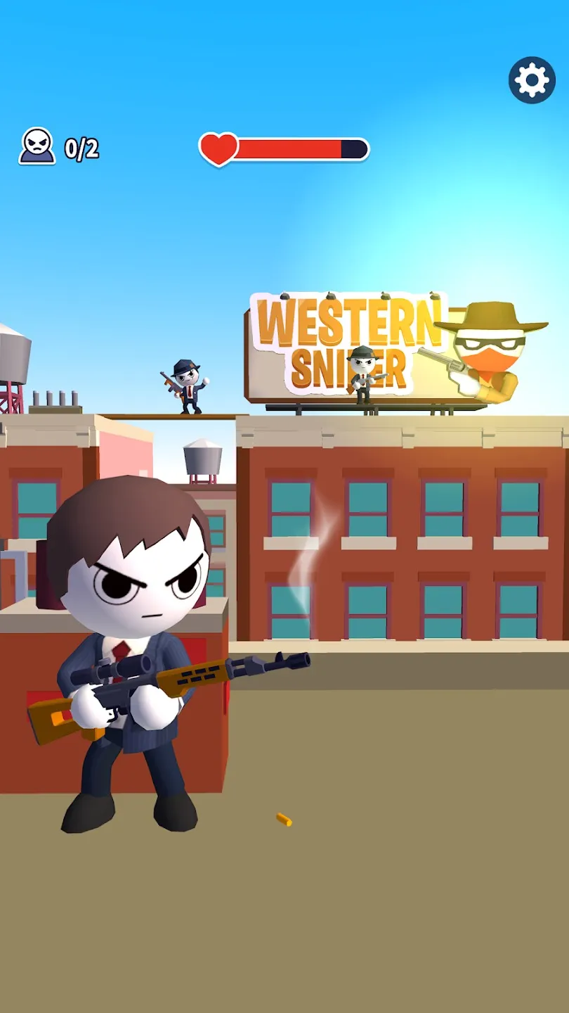 Mafia Sniper: Снайпер-шутер 3D [мод: много денег] Screenshot 3