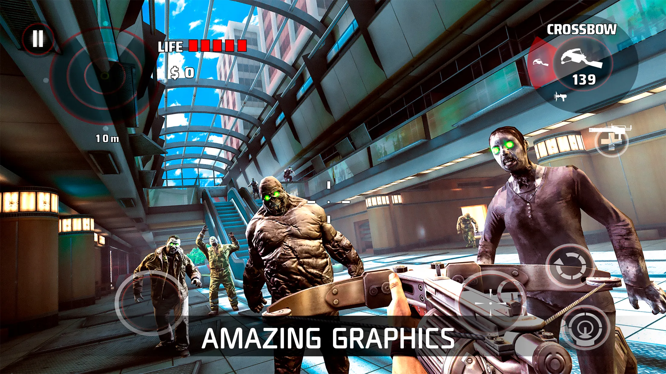 Dead Trigger v2.3.2 APK Мод (Много денег) Screenshot 4