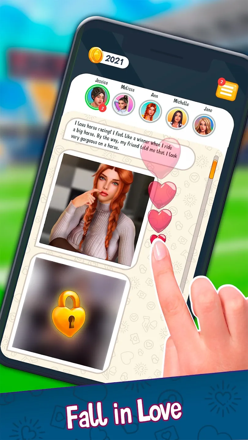 Love Camp: Симулятор Свиданий [мод: много денег] Screenshot 3