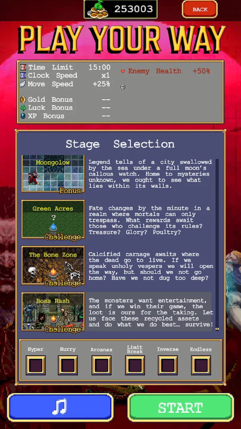 Vampire Survivors v1.14.111 APK Мод (Меню, Много денег, Режим бога) Screenshot 4 Vampire Survivors v1.14.111 APK Мод (Меню, Много денег, Режим бога) Screenshot 4
