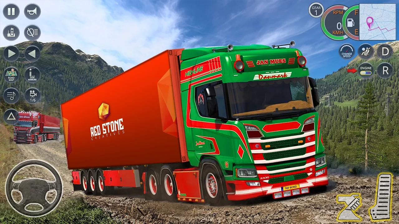 Truck Simulator : Silk Road [мод: много денег] Screenshot 1