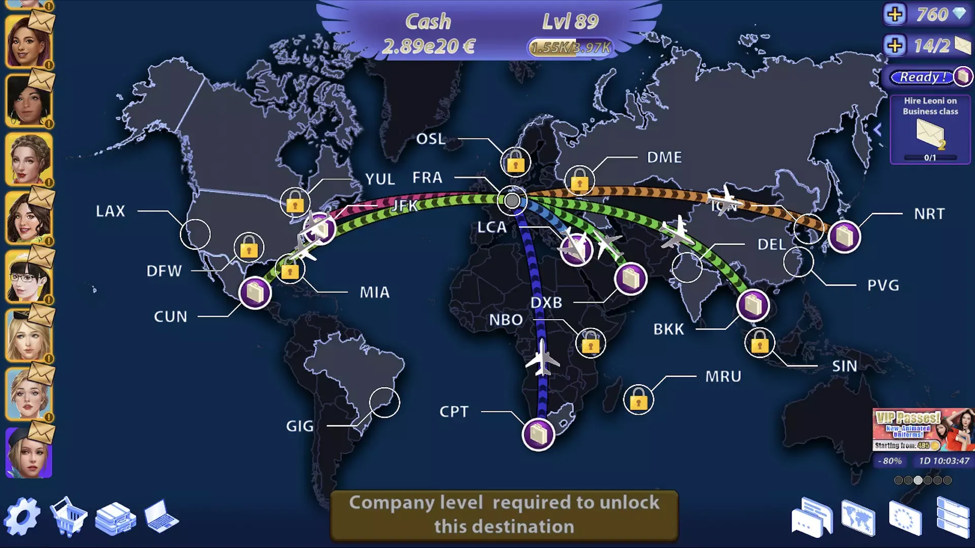 Sexy Airlines (18+) v3.0.2.4 APK Мод (Много денег) Screenshot 5