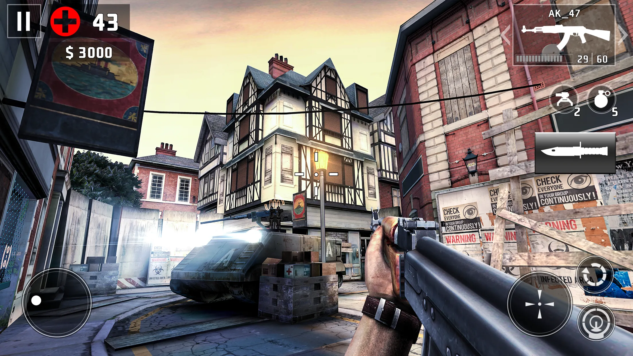 Dead Trigger 2 v3.1.3 APK Мод (Меню, Бесконечные патроны; Бессмертие; Урон) Screenshot 4