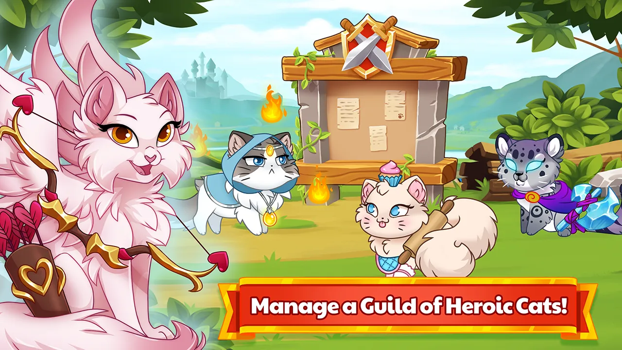 Castle Cats: Эпические квесты v4.4.20.13.12 APK Мод (Меню, Много денег, Большой урон) Screenshot 1 Castle Cats: Эпические квесты v4.4.20.13.12 APK Мод (Меню, Много денег, Большой урон) Screenshot 1