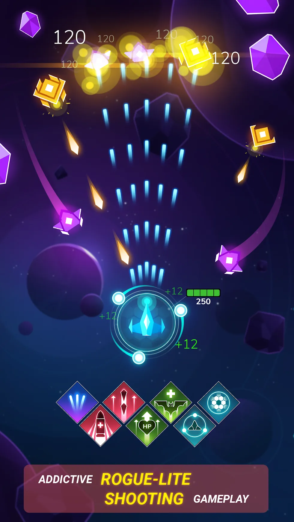 Shootero: Galaxy Space Shooter [мод: режим бога] Screenshot 3