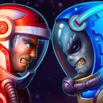 Скачать Космические рейдеры [мод: меню] на Андроид