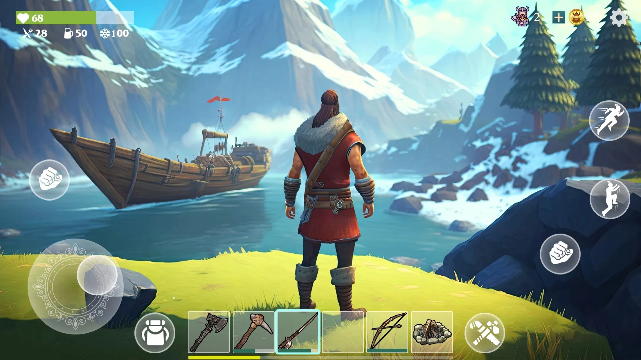 Last Viking: God of Valhalla [мод: много денег] Screenshot 2