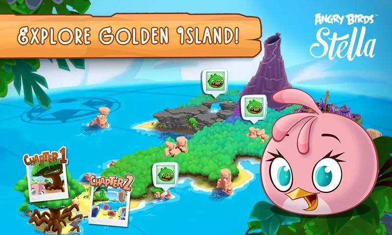 Angry Birds Slingshot Stella Screenshot 1