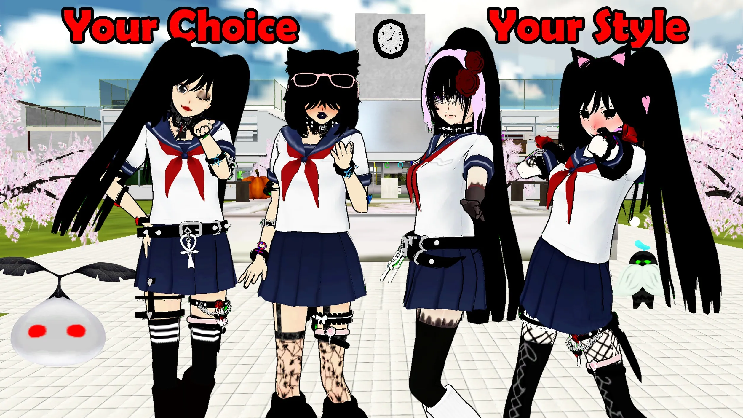 SchoolGirl AI 3D Anime Sandbox [мод: без рекламы] Screenshot 1