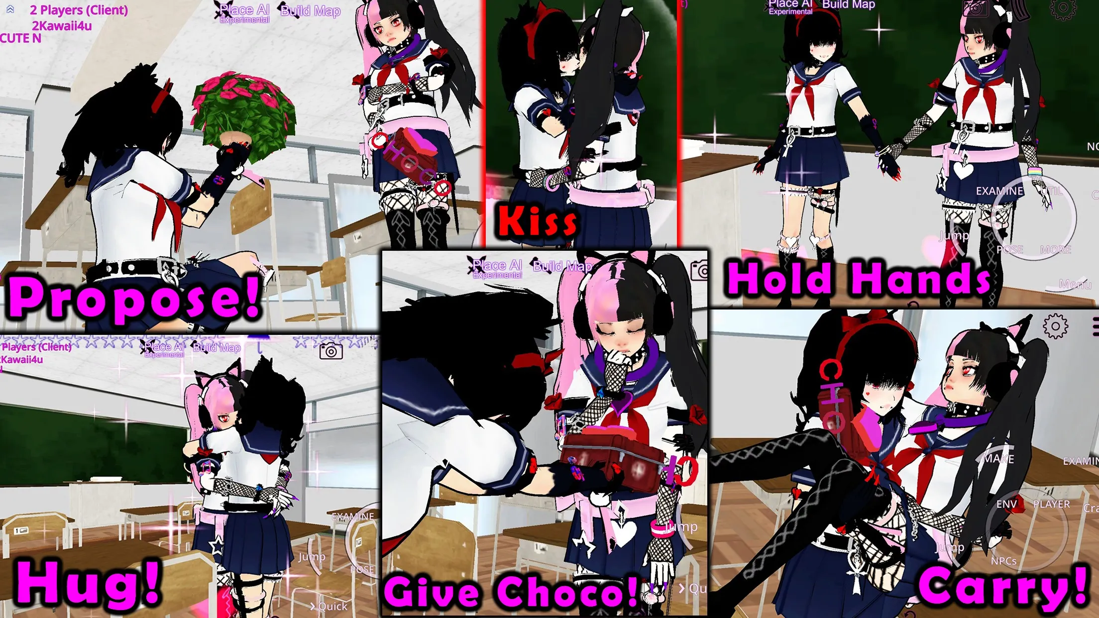 SchoolGirl AI 3D Anime Sandbox [мод: без рекламы] Screenshot 3