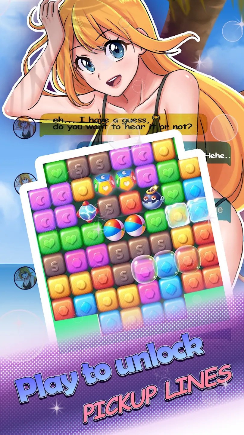 HaremKing - Waifu Dating Sim [мод: меню] Screenshot 5