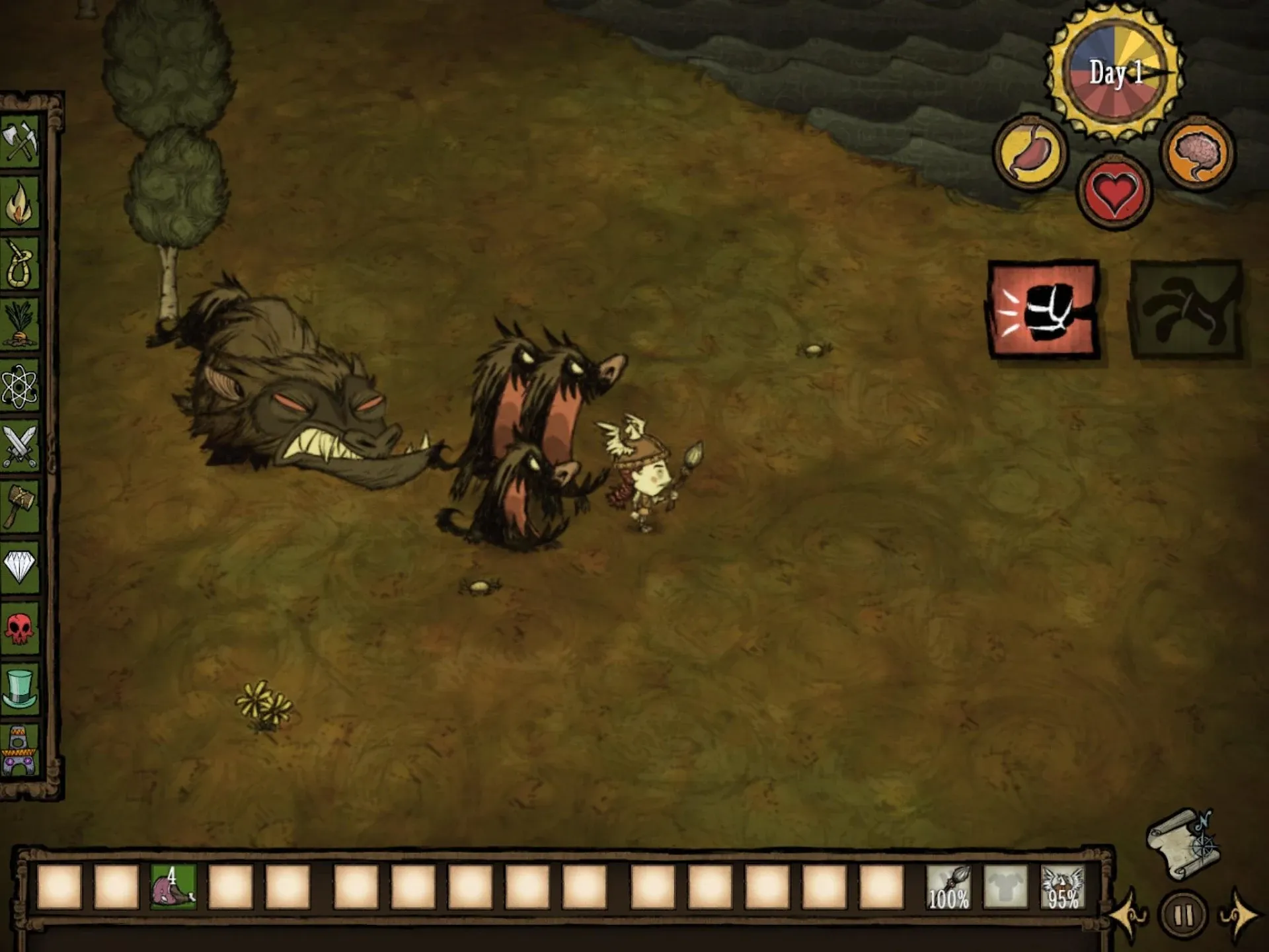 Don't Starve: Pocket Edition v1.19.21 APK Мод (Всё открыто) Screenshot 4