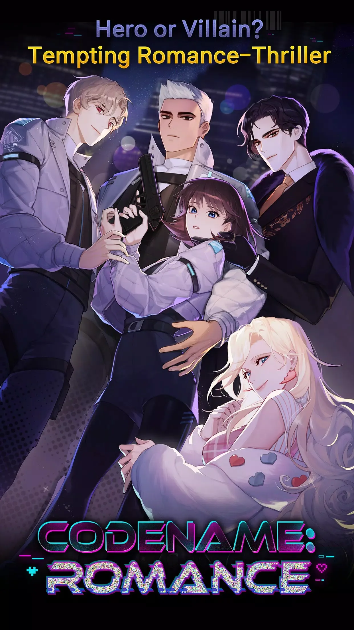 Code Name : Romance Story Game [мод: бесплатные премиум выборы] Screenshot 1