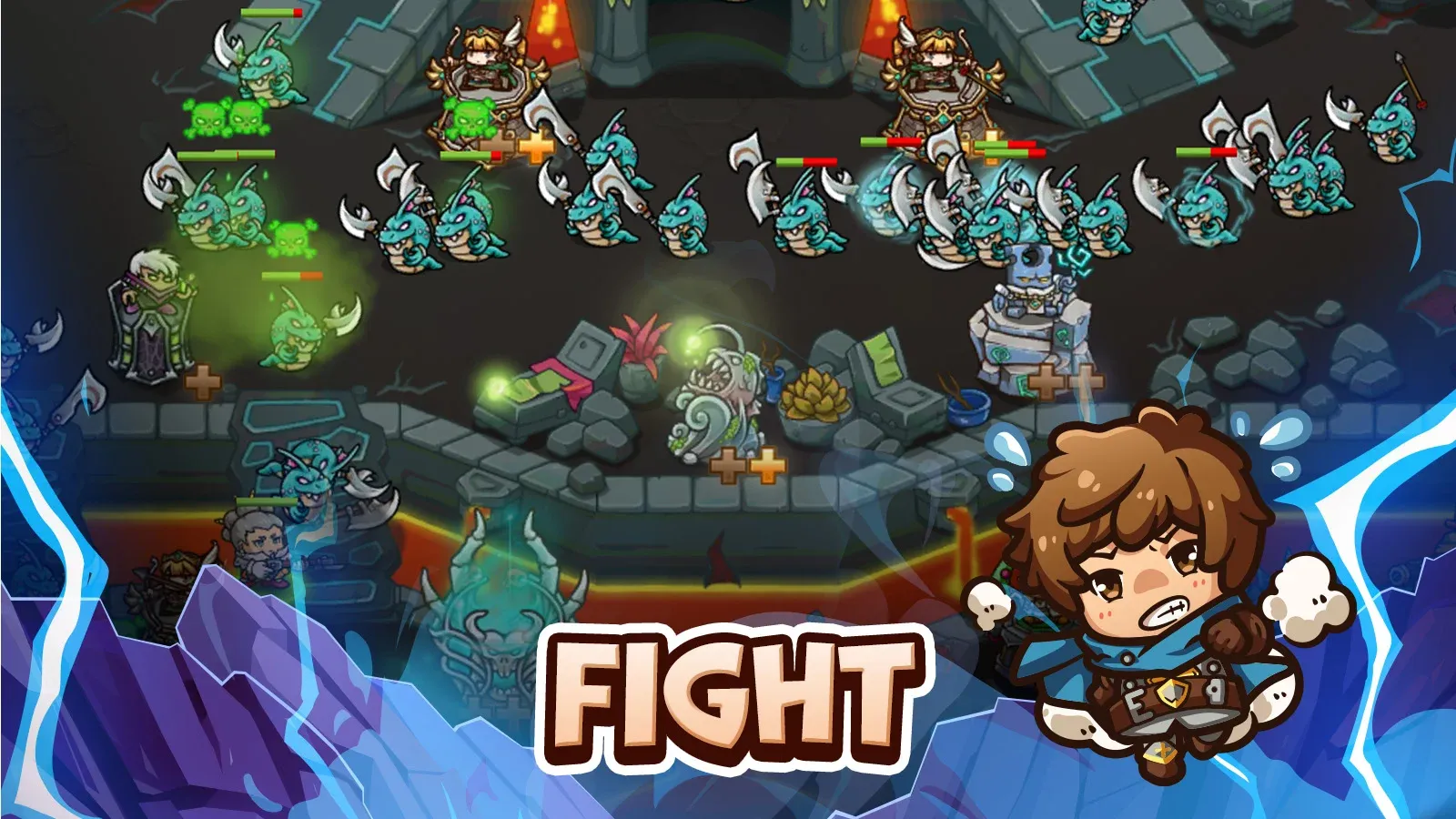 Crazy Defense Heroes v4.2.3 APK Мод (Меню, Много ресурсов) Screenshot 3