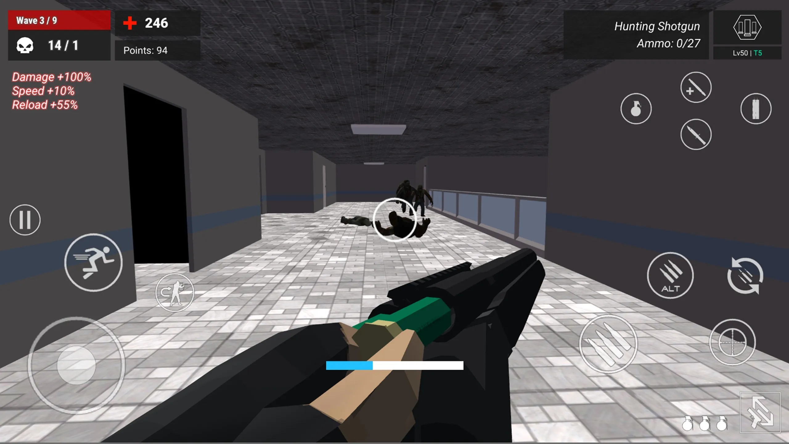 Extinction: Zombie Invasion [мод: много денег] Screenshot 1