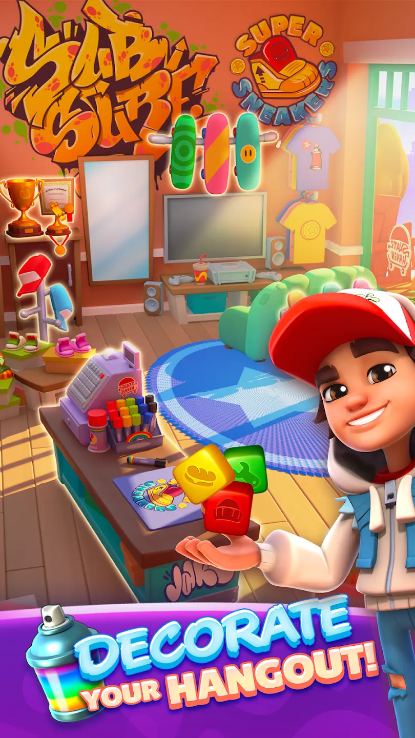 Subway Surfers Blast v1.29.0 APK Мод (Много жизней) Screenshot 1