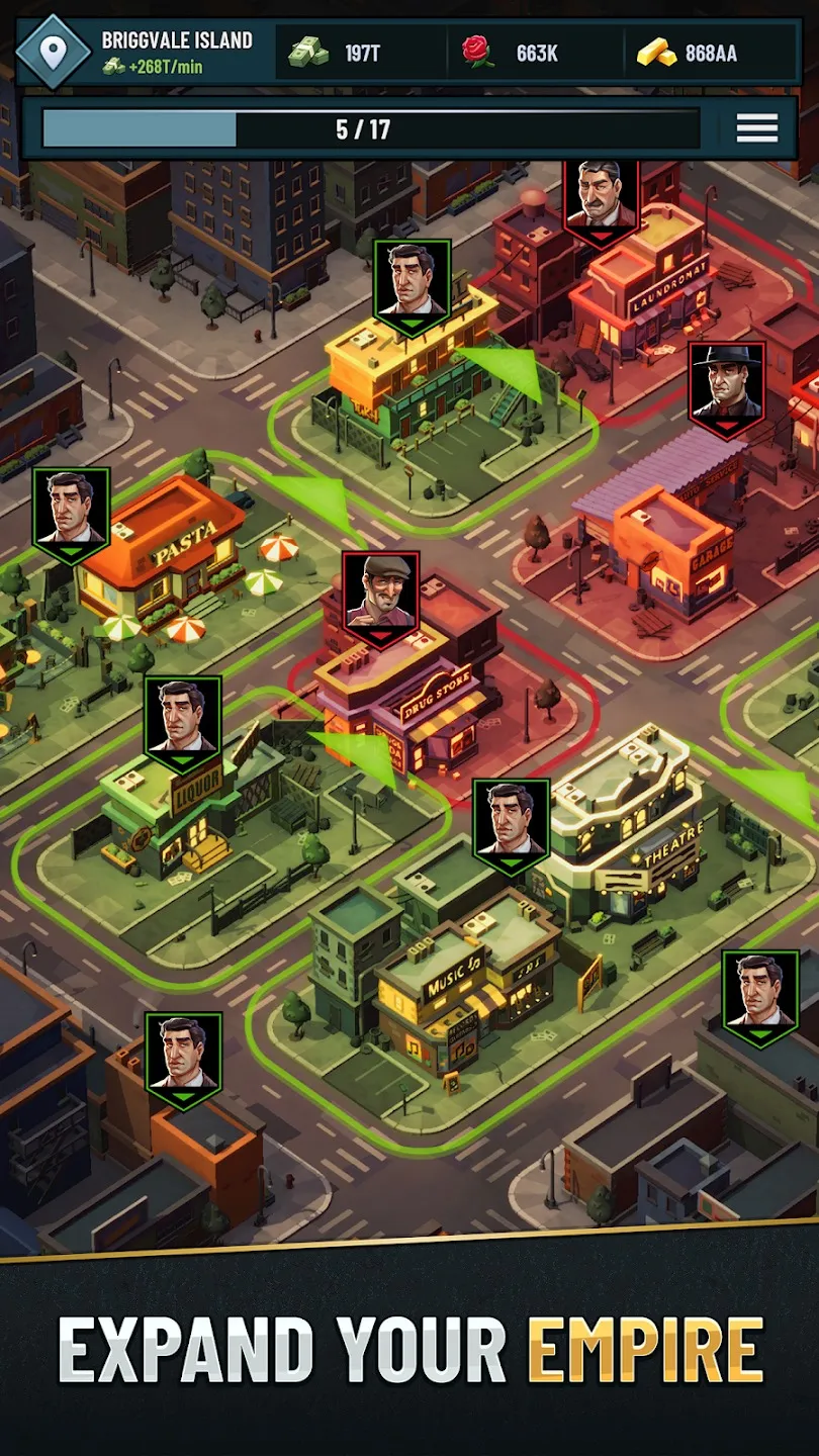 The Godfather: City Wars [мод: много денег] Screenshot 2