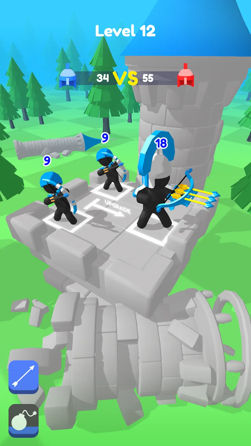 Merge Archers: лучники мердж v1.8.5 APK Мод (Много денег) Screenshot 4 Merge Archers: лучники мердж v1.8.5 APK Мод (Много денег) Screenshot 4