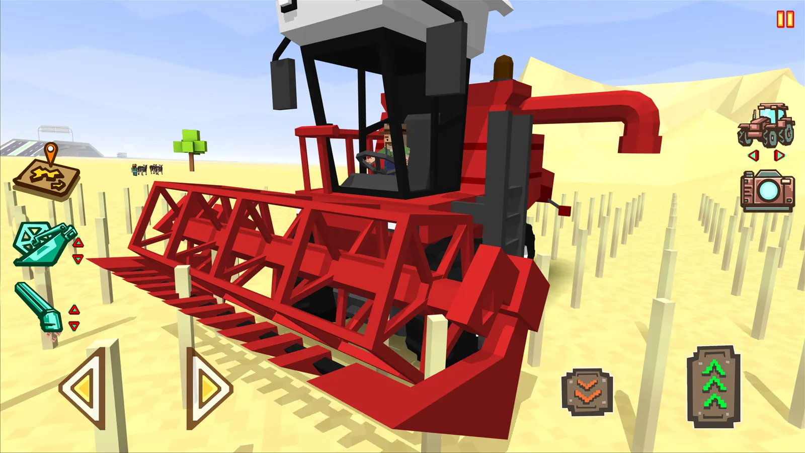 Blocky Farm Racing & Simulator v1.56 APK Мод (Всё открыто) Screenshot 1 Blocky Farm Racing & Simulator v1.56 APK Мод (Всё открыто) Screenshot 1