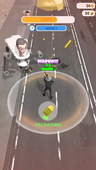 Skibidi War - Toilets Attack Screenshot 5