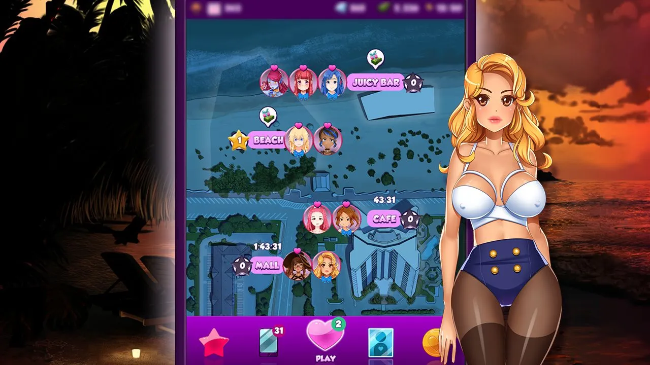 Booty Calls (18+) v1.2.162 APK Мод (Много денег) Screenshot 3