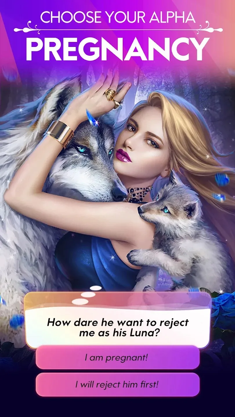 Crush: Werewolf &Vampire Story [мод: премиум выборы] Screenshot 1