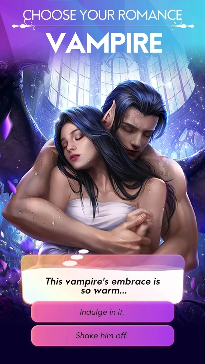 Crush: Werewolf &Vampire Story [мод: премиум выборы] Screenshot 2