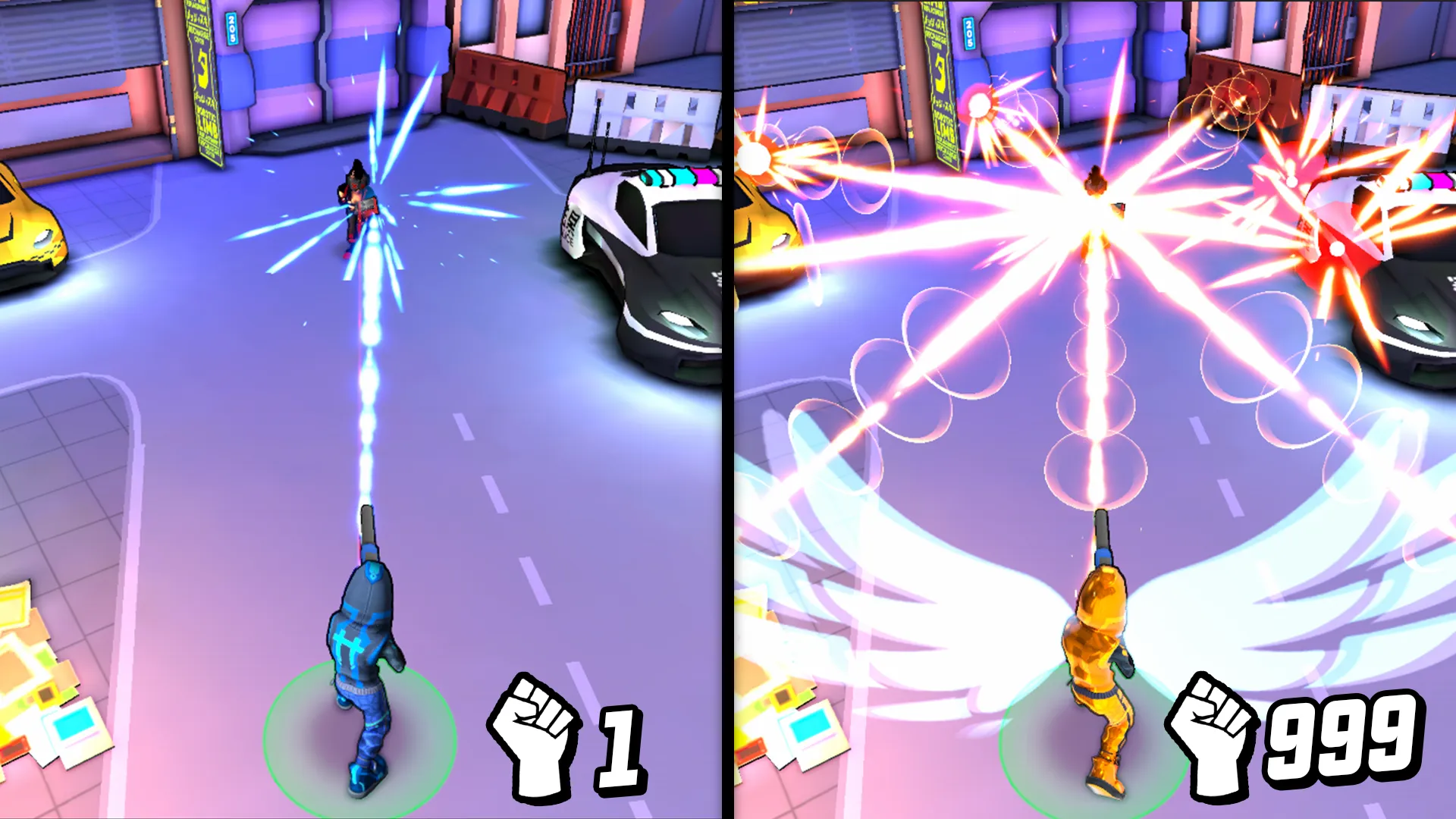 Gridpunk королевская битва v1.2.39 APK Мод (Меню, Много денег, Скорость игры) Screenshot 3 Gridpunk королевская битва v1.2.39 APK Мод (Меню, Много денег, Скорость игры) Screenshot 3