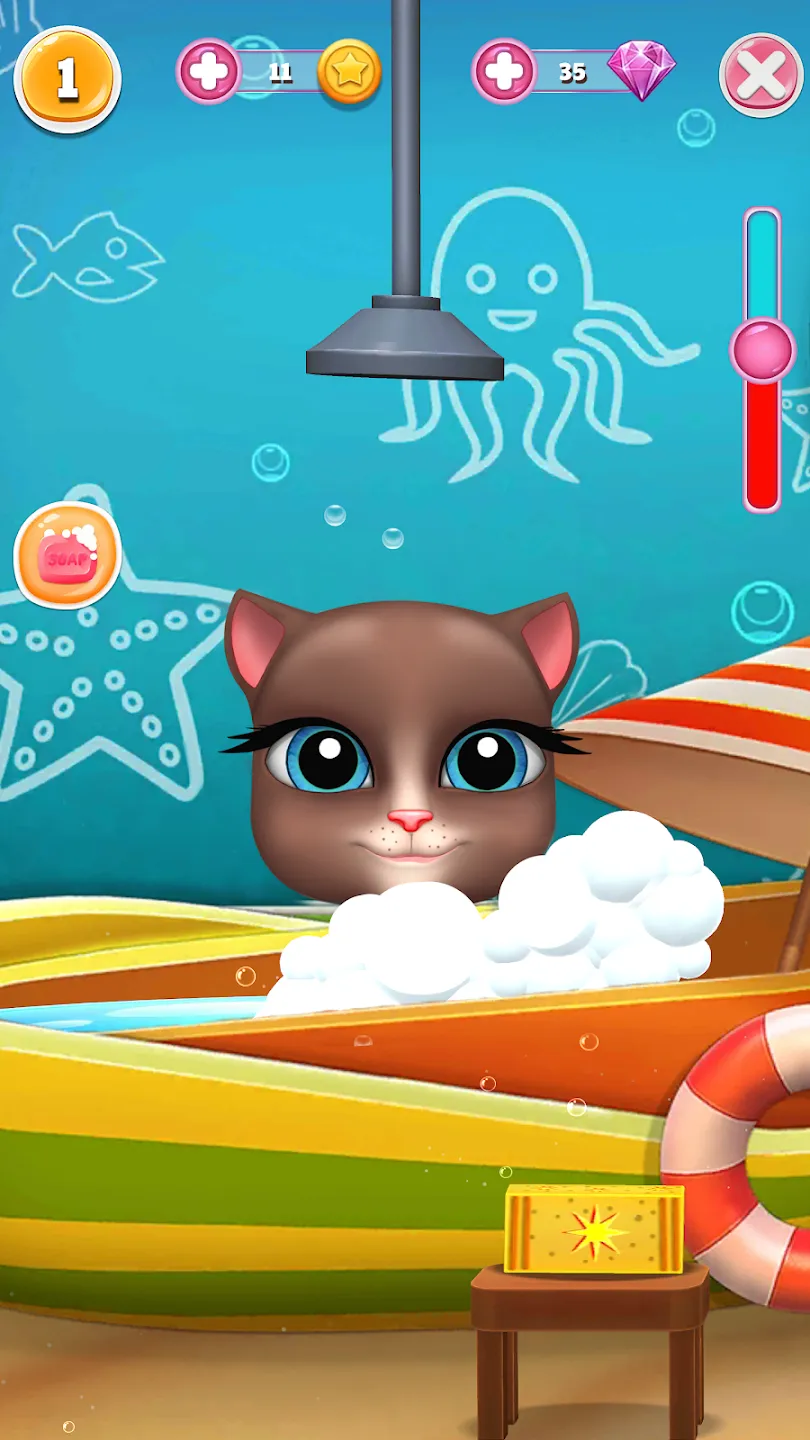 Моя Говорящая Кошка Лилия v1.50.8 APK Screenshot 3