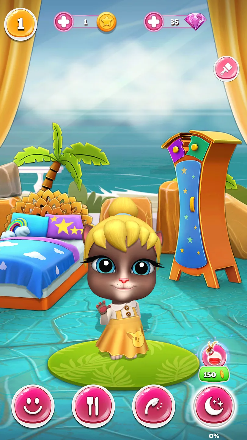 Моя Говорящая Кошка Лилия v1.50.8 APK Screenshot 5