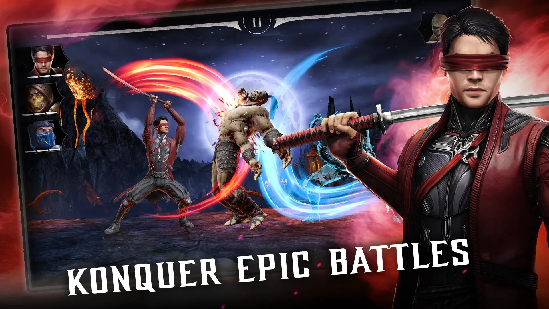 MORTAL KOMBAT: Файтинг v7.2.1 APK Мод (Меню, Высокий урон, Тупой враг) Screenshot 5