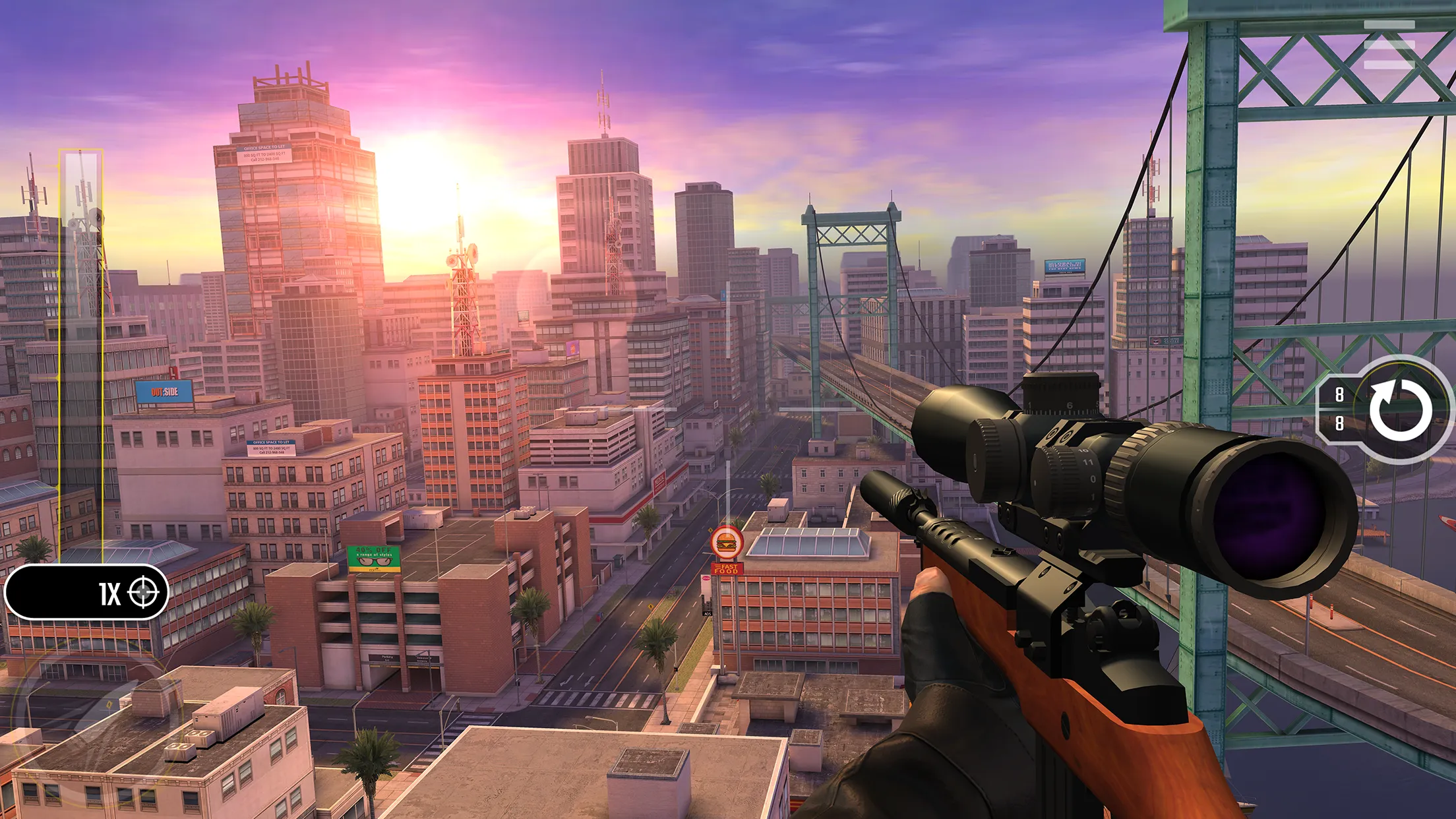 Pure Sniper v500342 APK Мод (Меню, Хак скорости, Без рекламы) Screenshot 3 Pure Sniper v500342 APK Мод (Меню, Хак скорости, Без рекламы) Screenshot 3