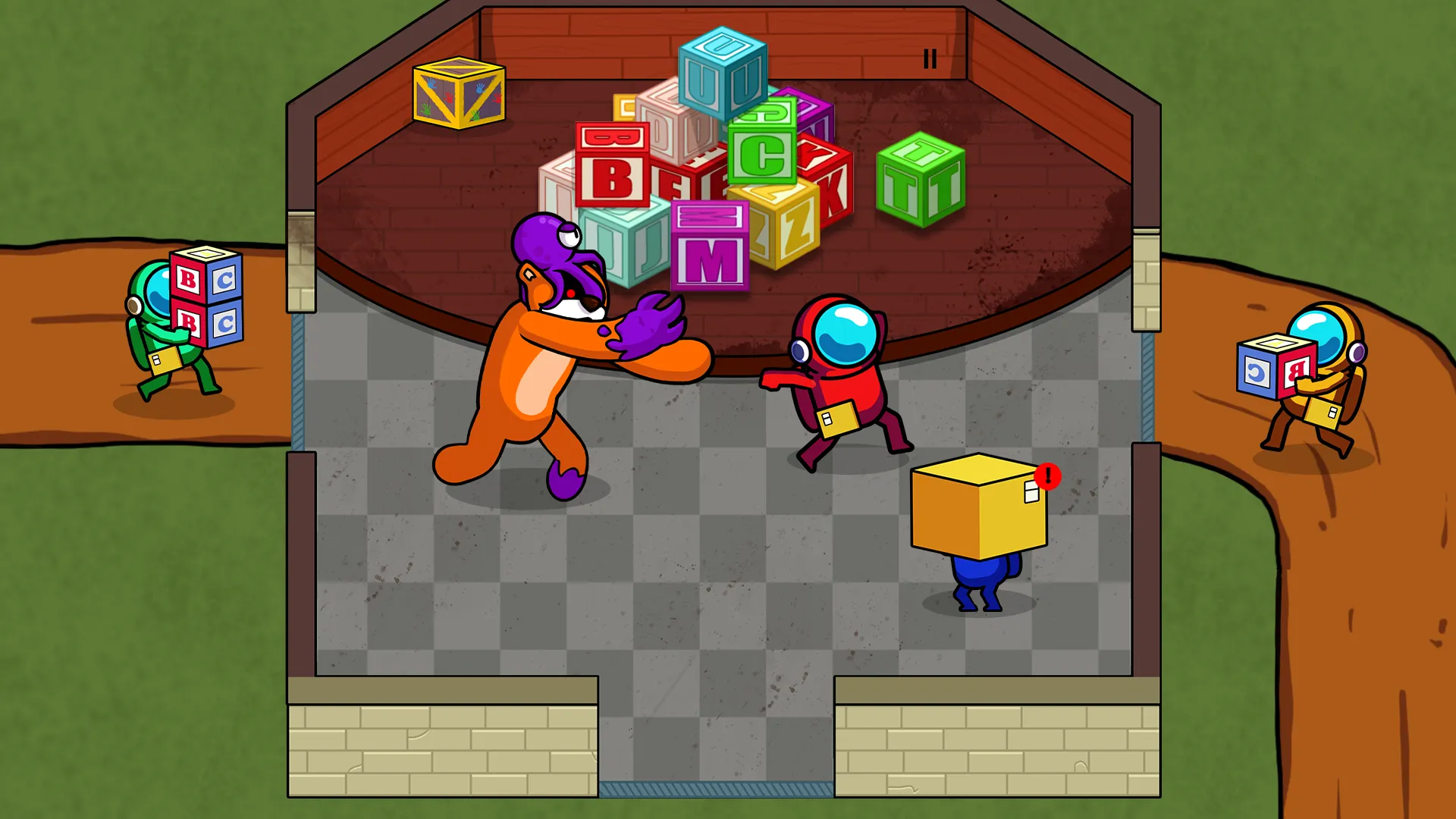 Survivor In Rainbow Monster v1.5.3 APK Мод (Меню, Много денег, Скиллы без кулдауна) Screenshot 5