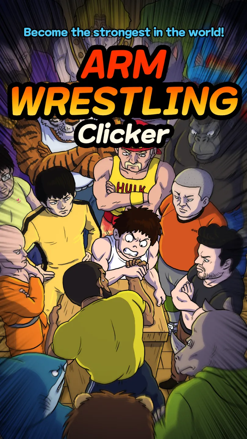 Arm Wrestling Clicker v1.5.3 APK Мод (Много денег) Screenshot 2