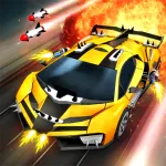 Скачать Chaos Road: Гонки и сражения Мод (Меню, Множитель урона, Режим бога) на Андроид