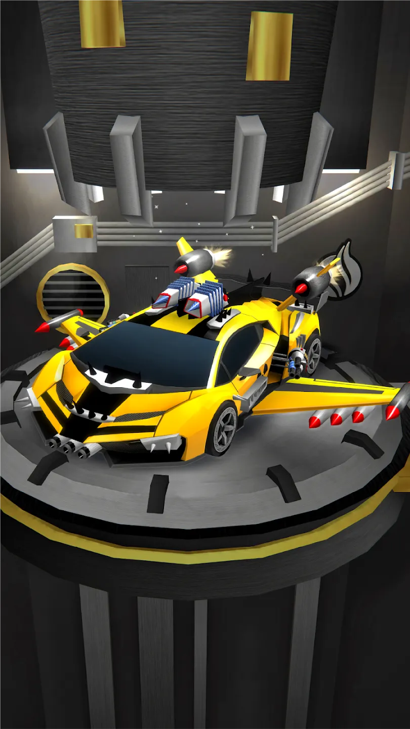 Chaos Road: Гонки и сражения v5.18.4 APK Мод (Меню, Множитель урона, Режим бога) Screenshot 4