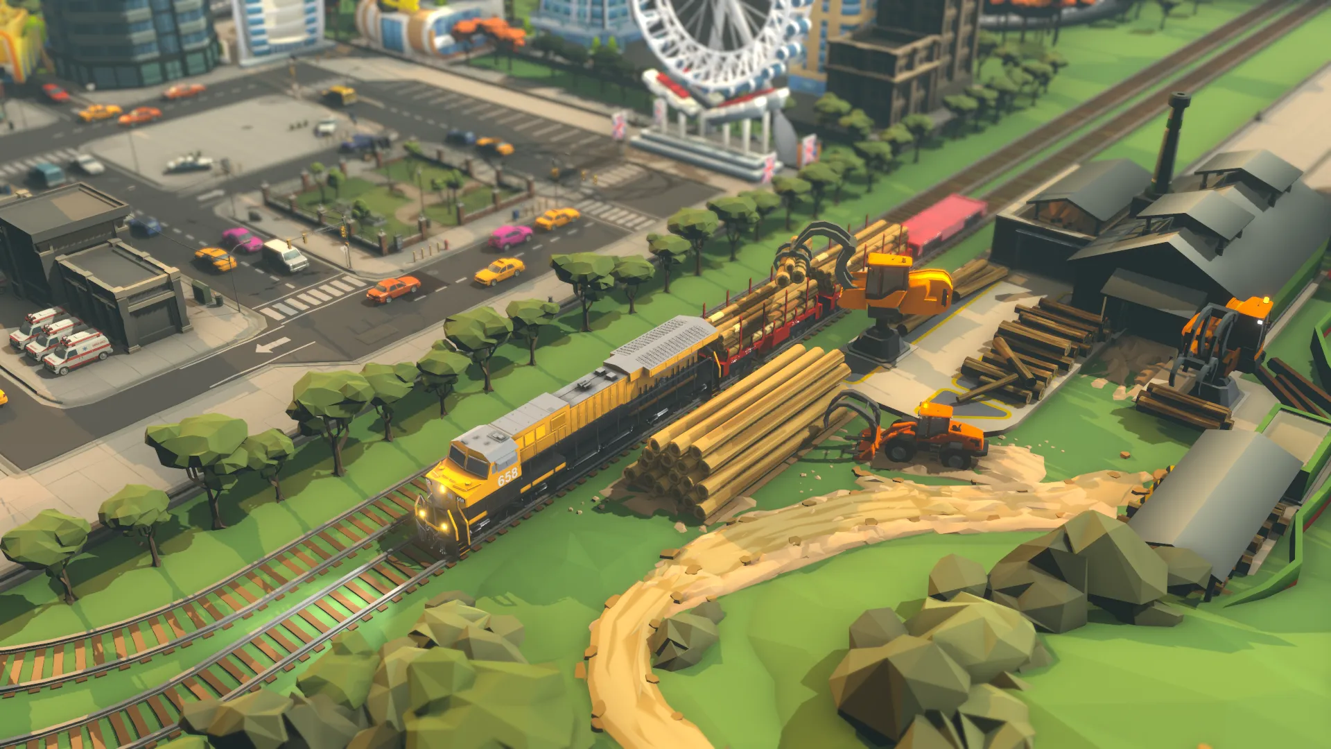 Transport Tycoon Empire: Город v2.22.0 APK Мод (Меню, Много денег, Без рекламы) Screenshot 3 Transport Tycoon Empire: Город v2.22.0 APK Мод (Меню, Много денег, Без рекламы) Screenshot 3