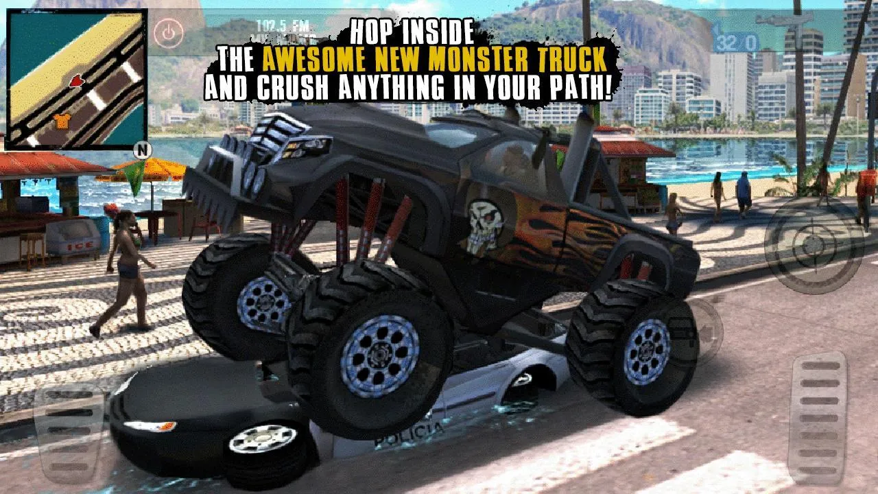 Gangstar Rio: City of Saints v1.2.2b APK Мод (Много денег) Screenshot 2