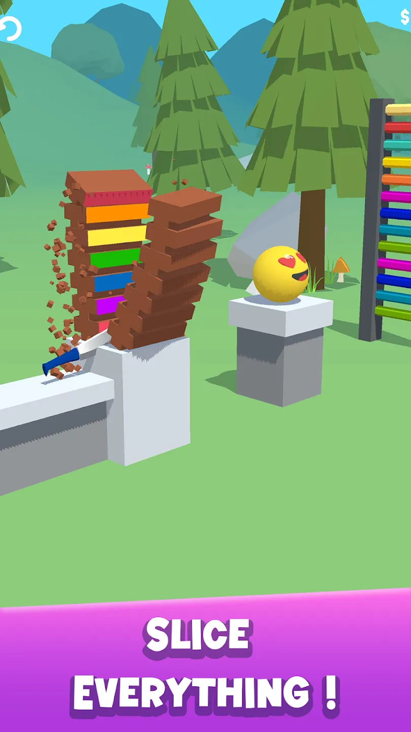 Slice It All! v2.16.1 APK Мод (Бесплатные награды) Screenshot 1 Slice It All! v2.16.1 APK Мод (Бесплатные награды) Screenshot 1