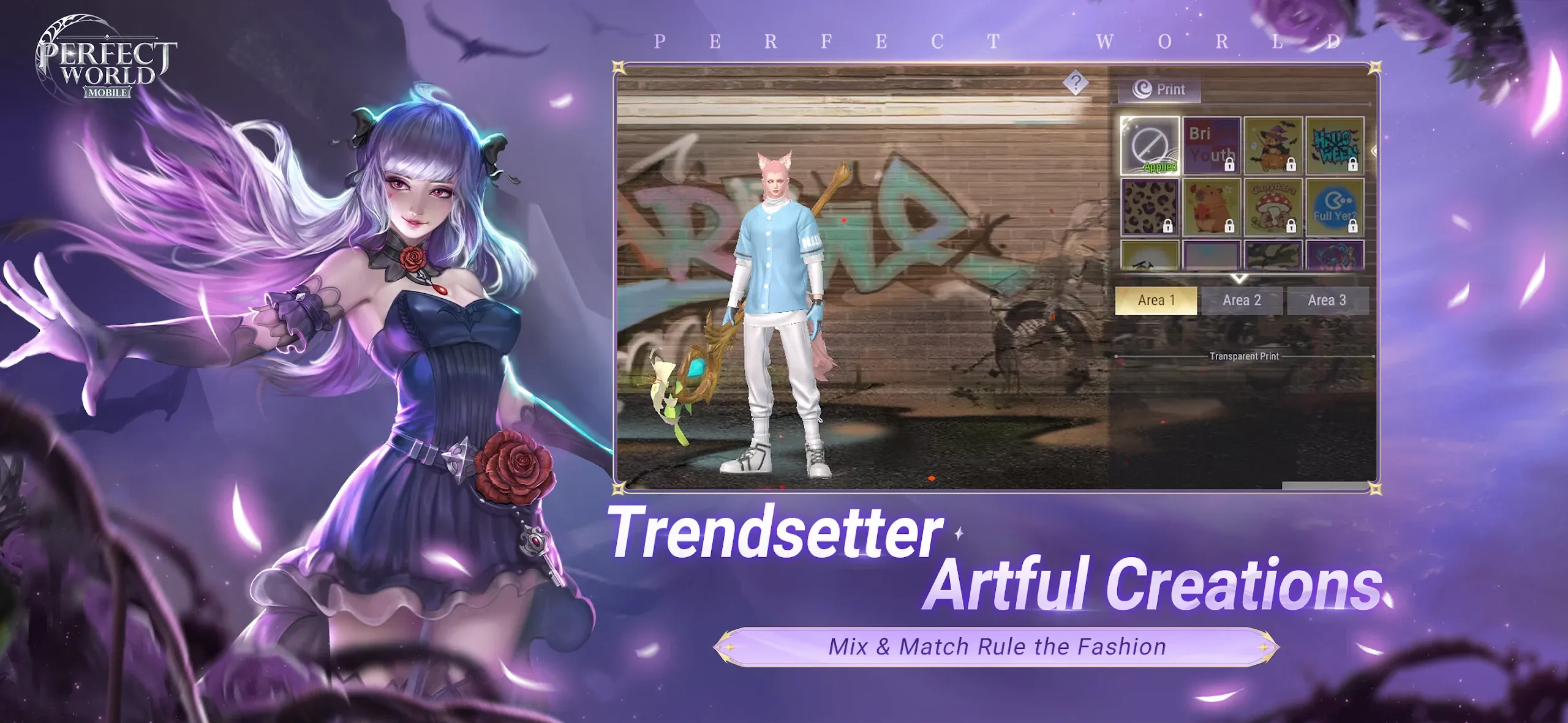 Perfect World Mobile v1.772.0 APK Мод (Меню, Скорость передвижения) Screenshot 3