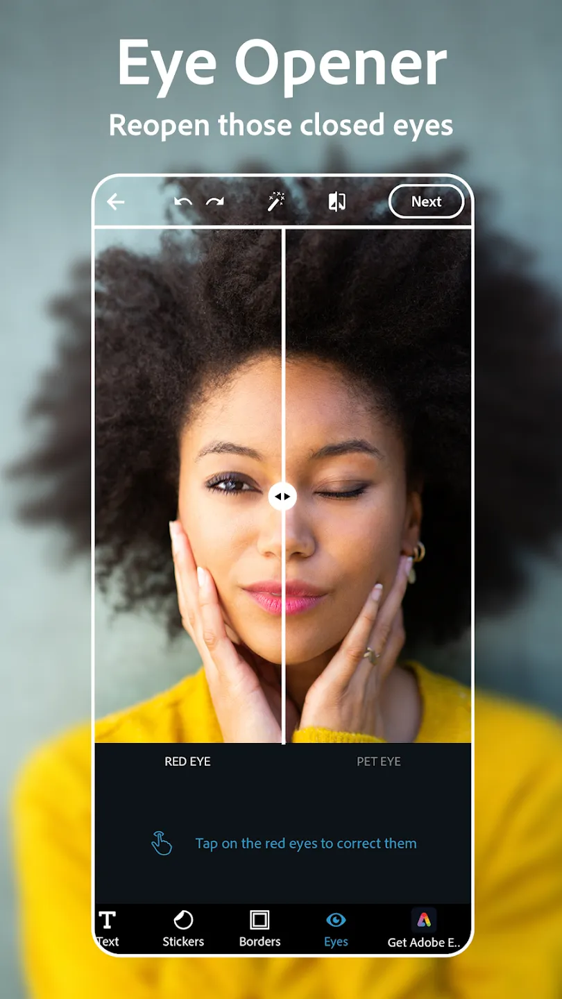 Adobe Photoshop Express v18.0.25 b1998 APK Мод (Всё открыто, Premium) Screenshot 3