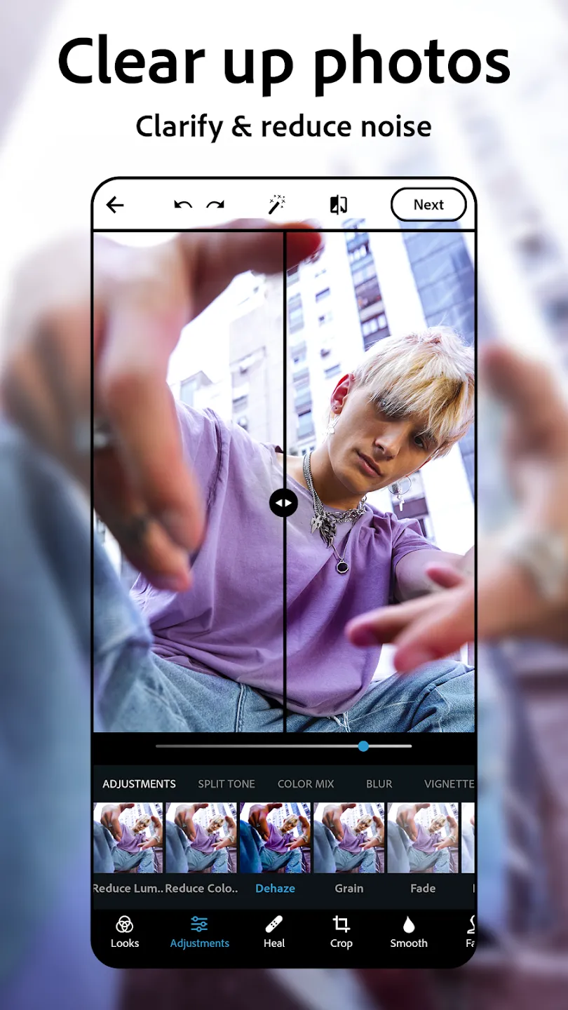 Adobe Photoshop Express v18.0.25 b1998 APK Мод (Всё открыто, Premium) Screenshot 5