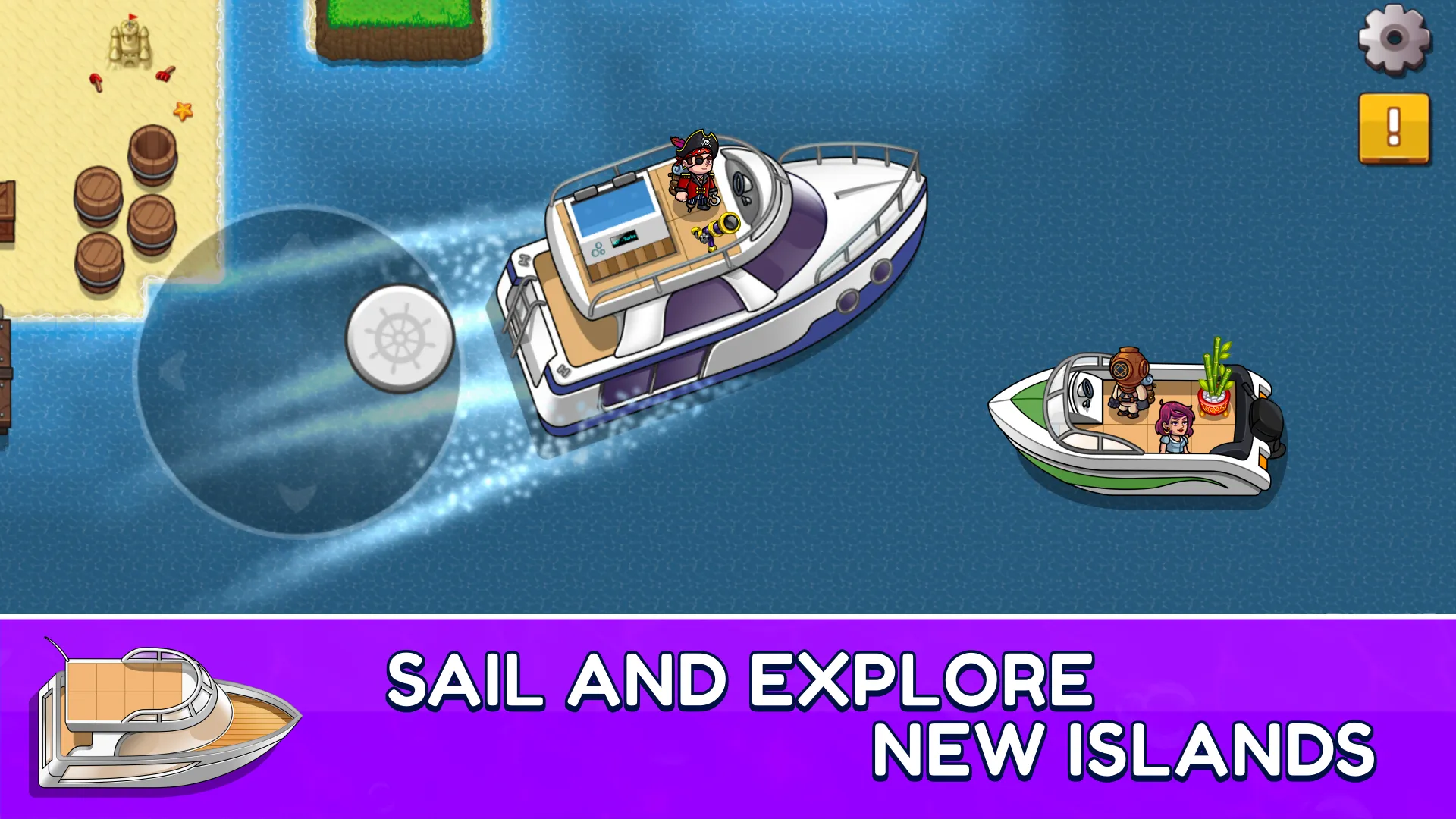 Nautical Life 2 v2.3.1 APK Мод (Меню, Много денег и энергии) Screenshot 3 Nautical Life 2 v2.3.1 APK Мод (Меню, Много денег и энергии) Screenshot 3