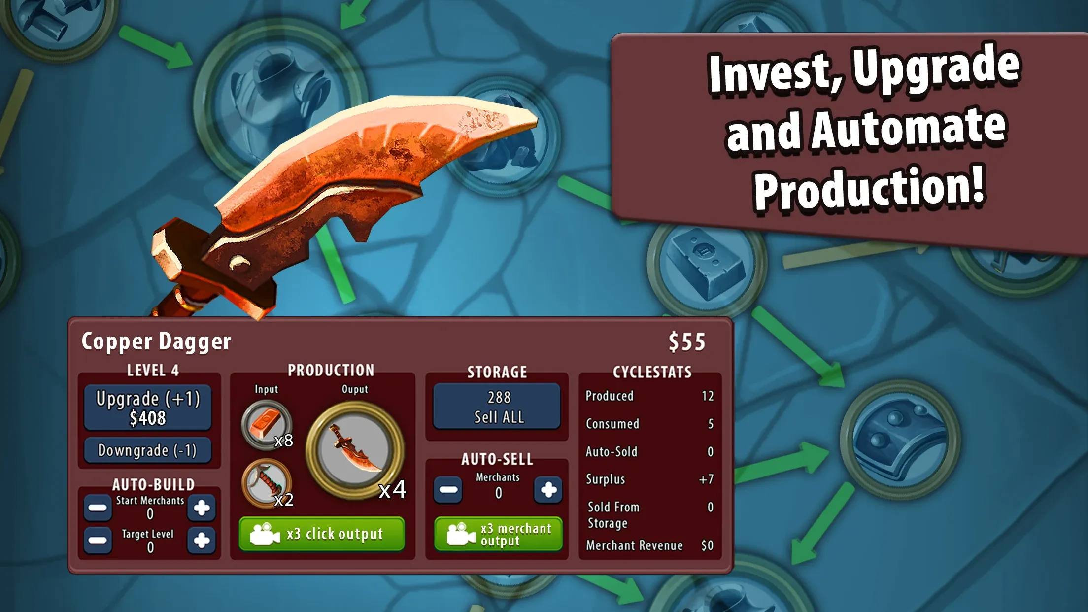 Крафт-кликер v9.2.3 APK Мод (Меню, Speed Boost) Screenshot 3