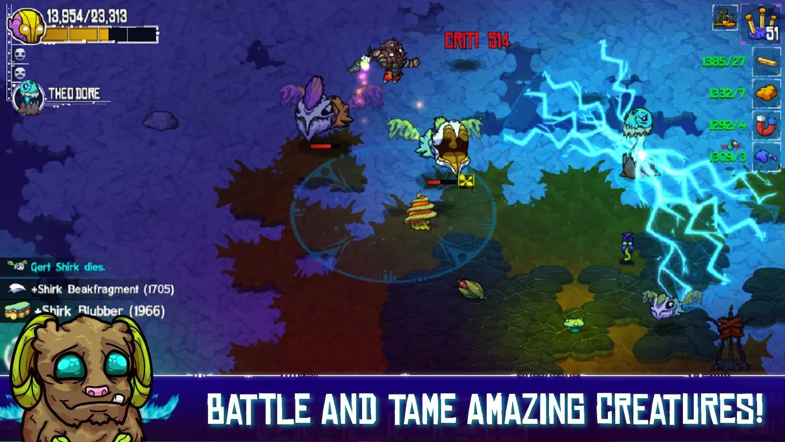 Crashlands v100.1.616 APK Мод (Полная версия) Screenshot 2 Crashlands v100.1.616 APK Мод (Полная версия) Screenshot 2