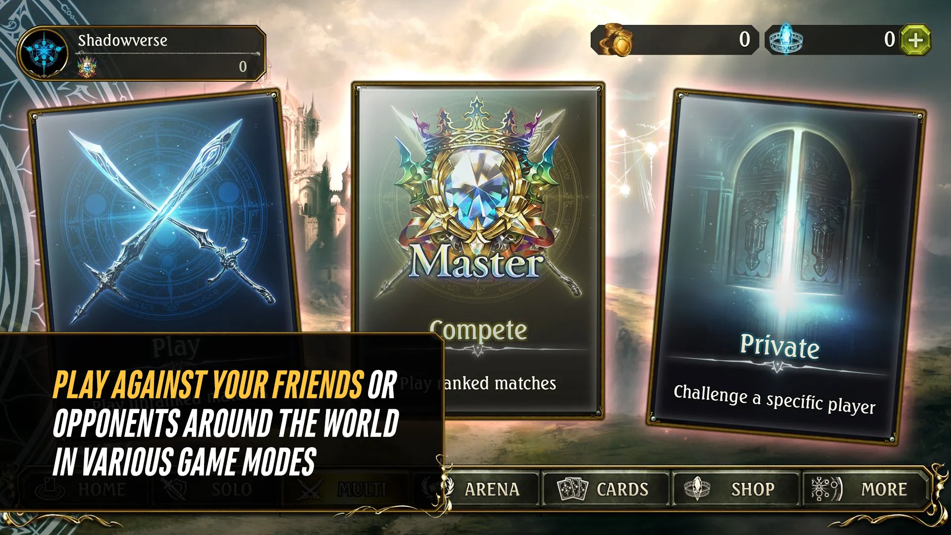 Shadowverse CCG v4.7.0 APK Мод (Меню, Множитель урона и защиты) Screenshot 3