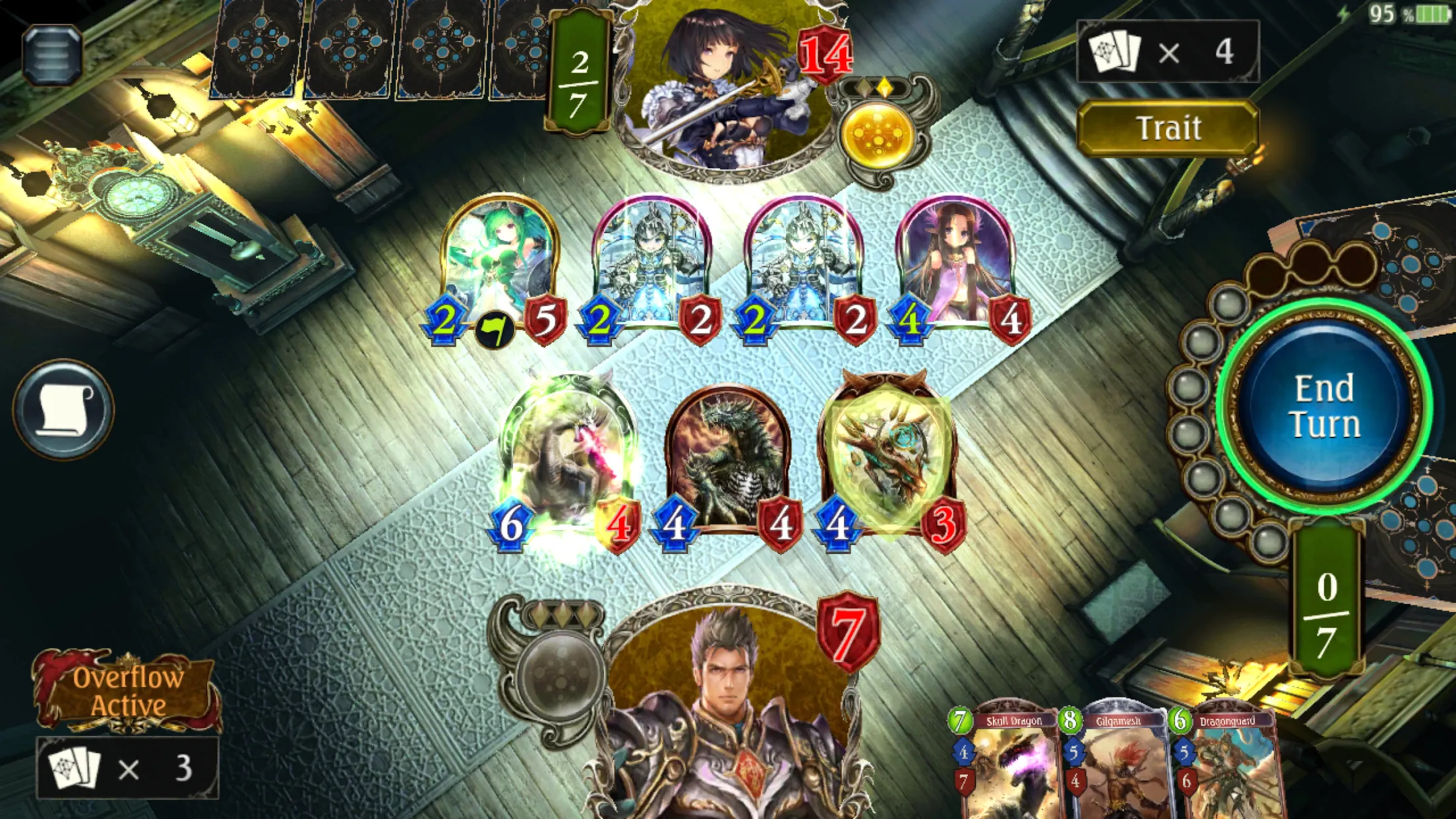 Shadowverse CCG v4.7.0 APK Мод (Меню, Множитель урона и защиты) Screenshot 5
