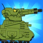 Скачать Merge Tanks: Танки vs Танчики Мод (Много денег) на Андроид